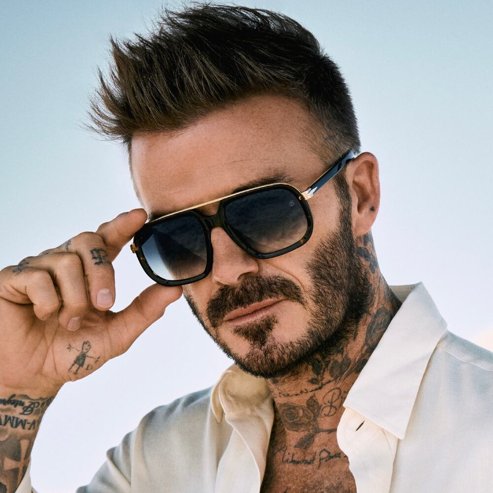 New, DAVID BECKHAM Sunglasses DB7101/S 2IK9O Authentic